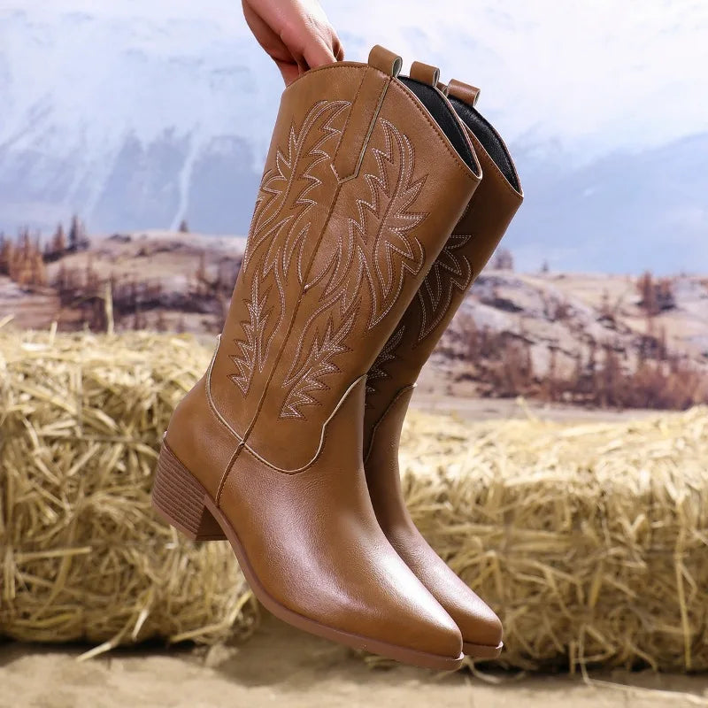 Aria| Supportive orthopedic cowboy boots – Gentle Steps